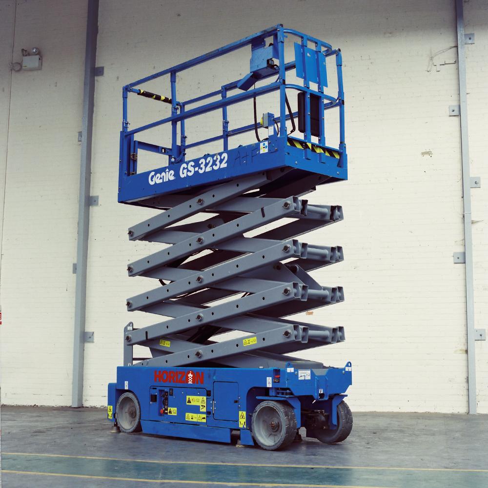 Scissor lift and mobile boom